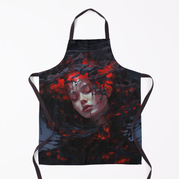 Item preview, Suffocating Shadows: Portrait of Anxiety and Despair. designed and sold by Rage-Ai.