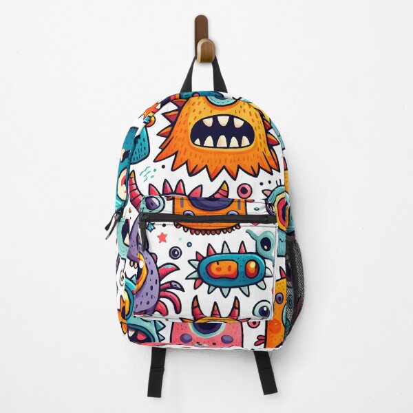 Item preview, Monstrously Chic: Trending Little Monster Pattern Design designed and sold by sathiyaseelans.