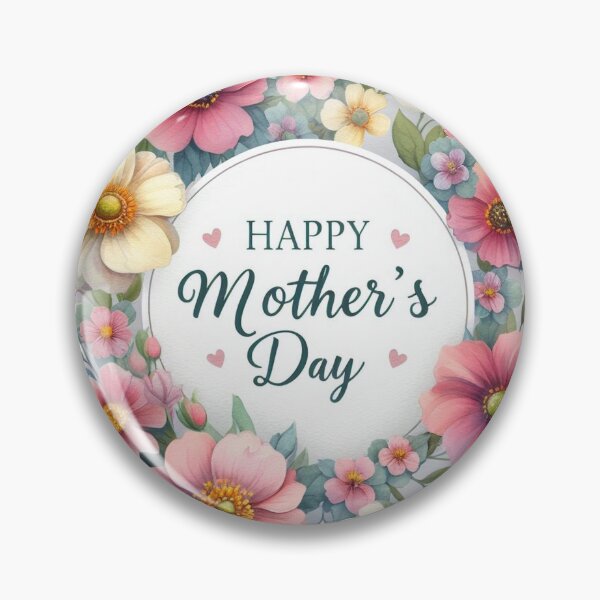 Artikelvorschau, Rosa Blumen Alles Gute zum Muttertag! entworfen und verkauft von fribabywonder.