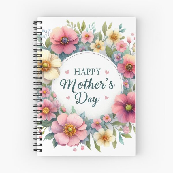 Artikelvorschau, Rosa Blumen Alles Gute zum Muttertag! entworfen und verkauft von fribabywonder.