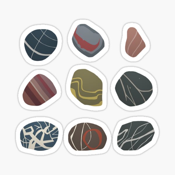 Item preview, minimal pebbles deep mulberry designed and sold by scrummy.