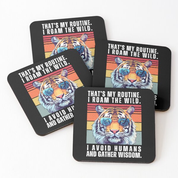 Item preview, Tiger Retro Sunset | Tiger Vintage Retro Sunset | Retro Sunset Tiger designed and sold by AussieWonders.