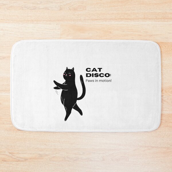 Item preview, Cat disco: Paws in motion!  | Disco Cat Dance Party Design designed and sold by RM-Journey.