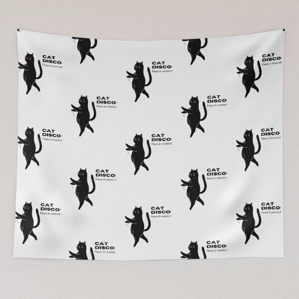 Item preview, Cat disco: Paws in motion!  | Disco Cat Dance Party Design designed and sold by RM-Journey.