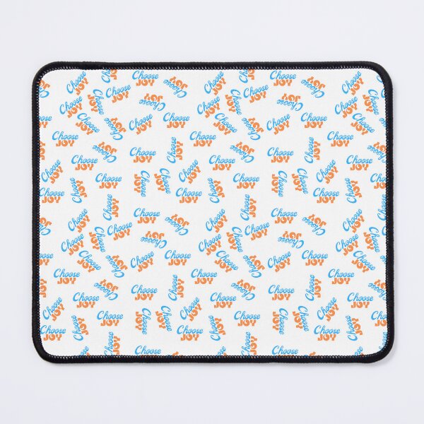 Item preview, Choose Joy in colours of blue and orange designed and sold by BritishDelights.