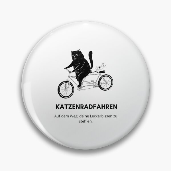 Item preview, Katzenradfahren: Auf dem Weg, deine Leckerbissen zu stehlen | Cat Dreams Design designed and sold by RM-Journey.