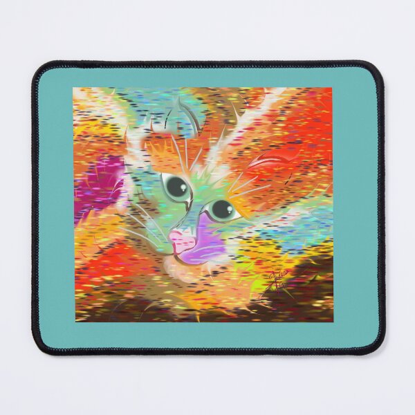 Item preview, Cat at the parallel universe designed and sold by TeresaBlueHeron.