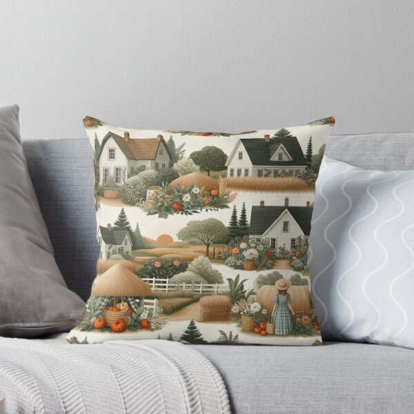 Item preview, Gabled Roofs and Rustic Charm designed and sold by Dominika Farkašová.