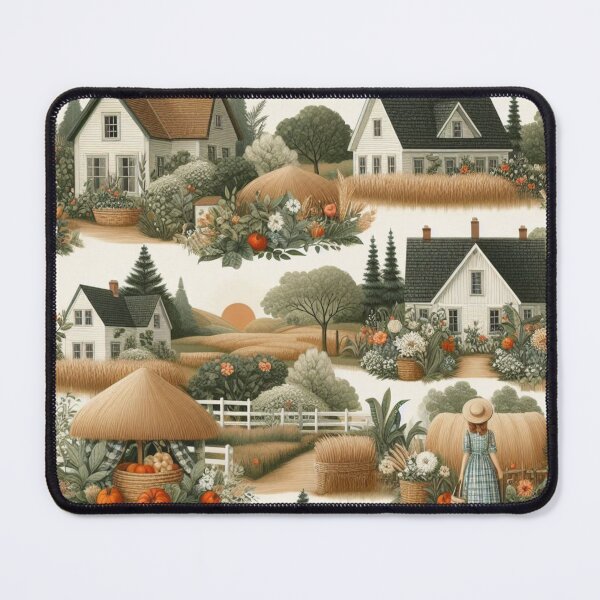 Item preview, Gabled Roofs and Rustic Charm designed and sold by Dominika Farkašová.