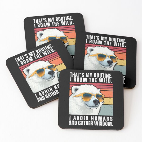 Item preview, Polar Bear Retro Sunset | Polar Bear Vintage Retro Sunset | Retro Sunset Polar Bear designed and sold by AussieWonders.