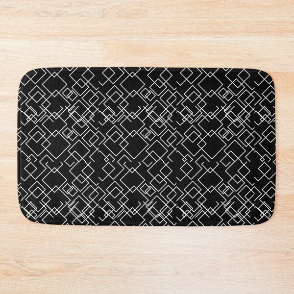 Item preview, Striking Symmetry: Geometric Line art Black & White Pattern designed and sold by LLdreams.