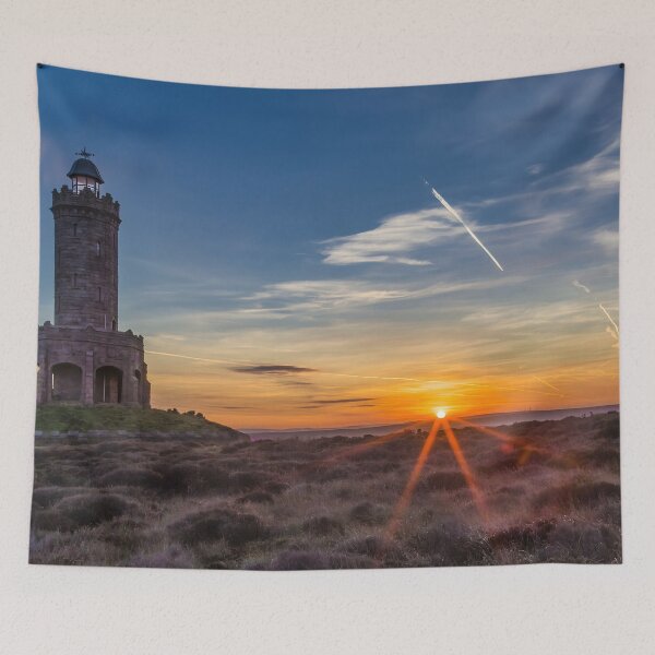 Item preview, Serene Sunrise at Darwen Tower, Lancashire designed and sold by Shafiq Khan.