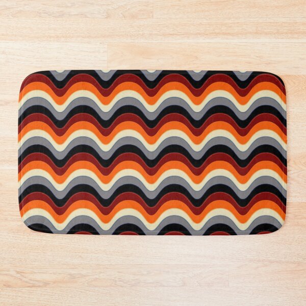 Item preview, 70s Style Wavy Pattern designed and sold by GillyMc.