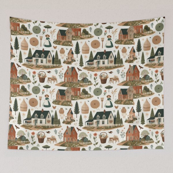 Item preview, Cottage Windows Aglow designed and sold by Dominika Farkašová.