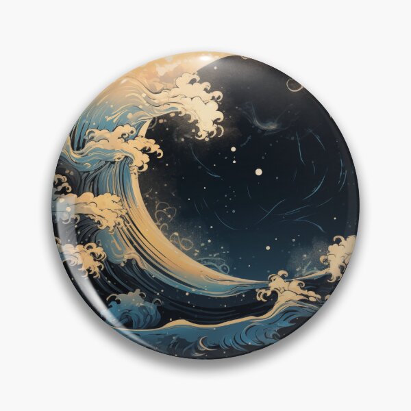 Item preview, Kanagawa Nights:  Celestial Harmony in Space designed and sold by SAMIESS.