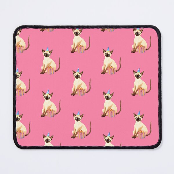 Item preview, Siamese Cat Purr-fect Birthday designed and sold by feistyfeminine.