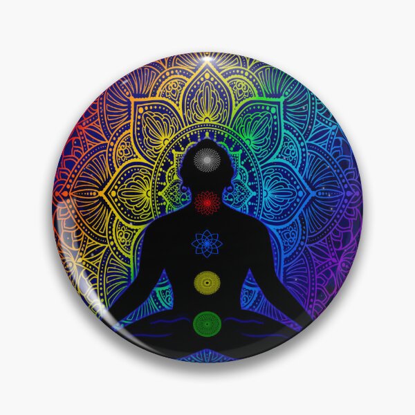 Item preview, Tibetan Chakras, galaxy mandala, buddhist, lotus, abstract art designed and sold by MayGreenAbgrall.