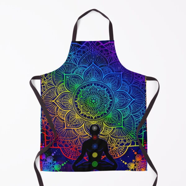 Item preview, Tibetan Chakras, galaxy mandala, buddhist, lotus, abstract art designed and sold by MayGreenAbgrall.