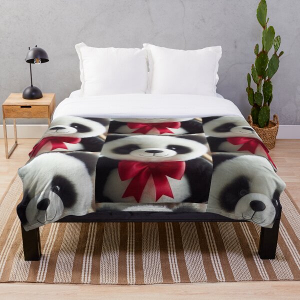 Item preview, Beautiful panda white and black teddy designed and sold by Hadebest-Design.