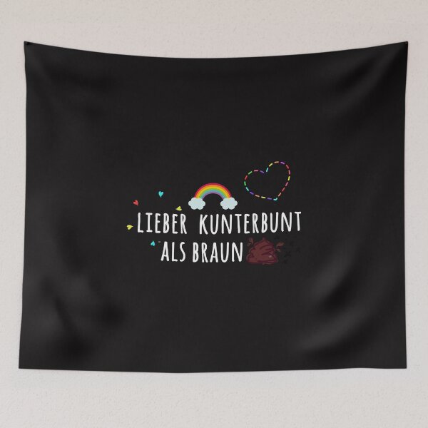 Item preview, Better colorful than brown, anti AfD, colorful, fuckafd designed and sold by theherbst131313.