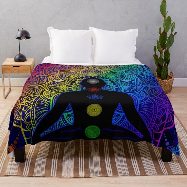 Item preview, Tibetan Chakras, galaxy mandala, buddhist, lotus, abstract art designed and sold by MayGreenAbgrall.
