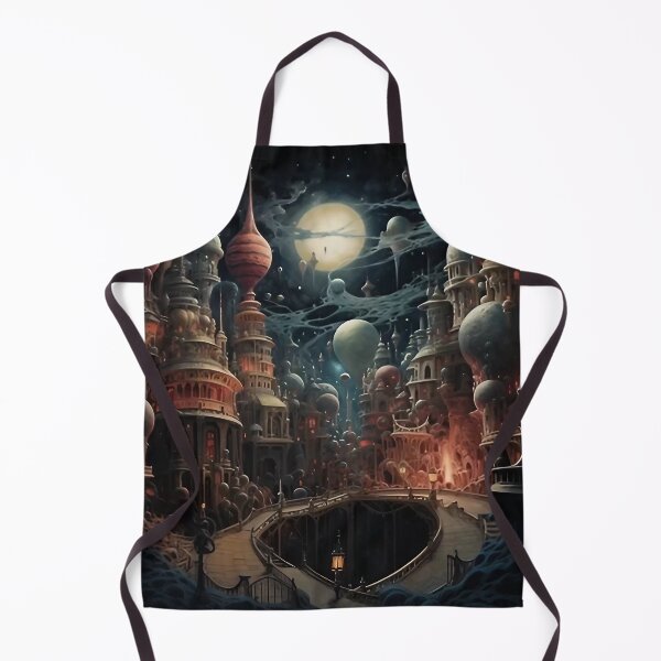 Item preview, Futuristic Landscape Art designed and sold by Obsidian Ink by Wilshire.