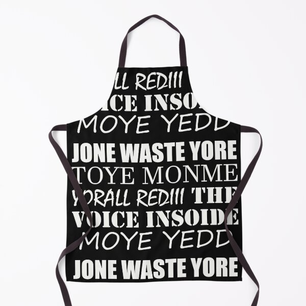 Item preview, Jone Waste Yore Toye Monme Yorall Rediii The Voice Insoide Moye Yedd White designed and sold by sheprint.