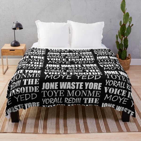 Item preview, Jone Waste Yore Toye Monme Yorall Rediii The Voice Insoide Moye Yedd White designed and sold by sheprint.