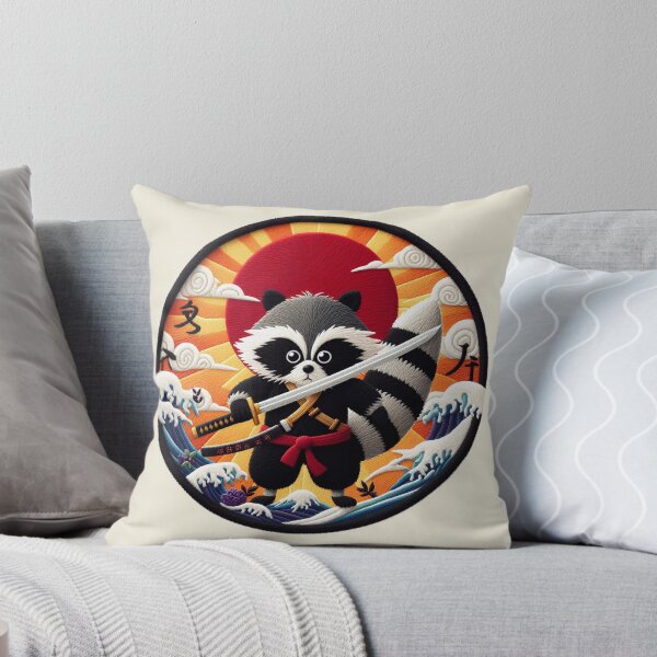 Item preview, Raccoon with Kimono designed and sold by GALUMARKET.