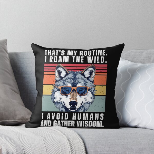 Item preview, Wolf Retro Sunset | Wolf Vintage Retro Sunset | Retro Sunset Wolf designed and sold by AussieWonders.