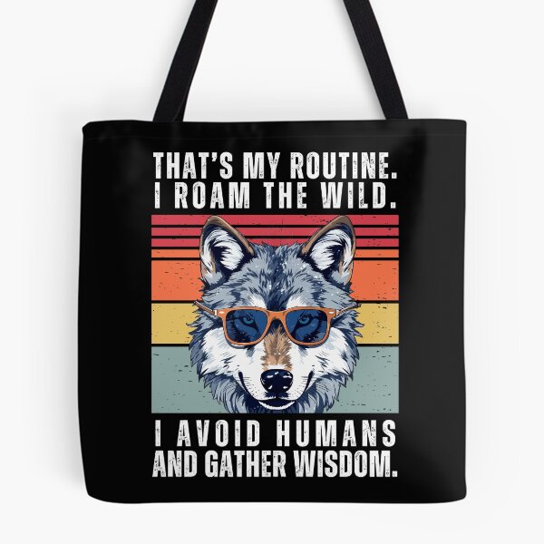 Item preview, Wolf Retro Sunset | Wolf Vintage Retro Sunset | Retro Sunset Wolf designed and sold by AussieWonders.