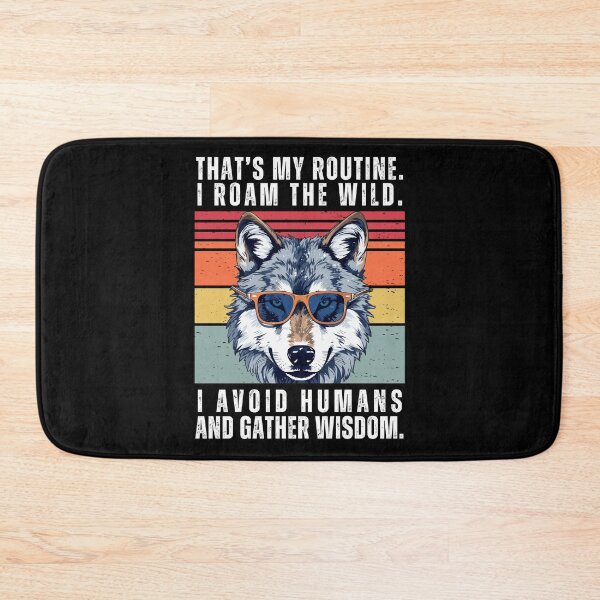 Item preview, Wolf Retro Sunset | Wolf Vintage Retro Sunset | Retro Sunset Wolf designed and sold by AussieWonders.