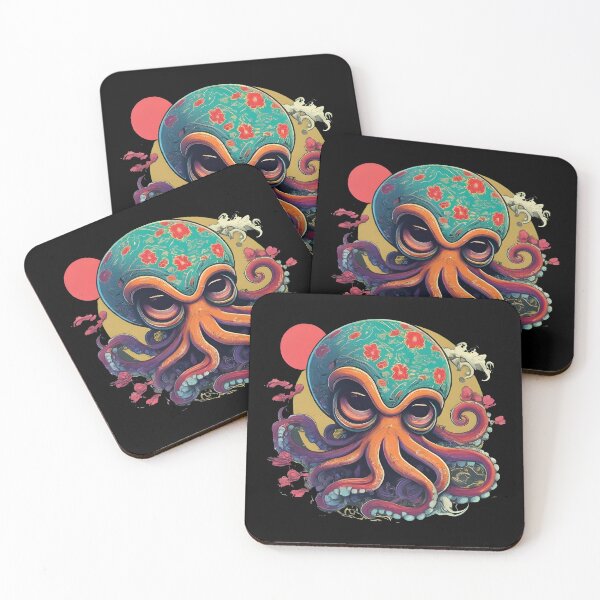Item preview, Mystical Octopus: A Vibrant Underwater Fantasy designed and sold by Designowner.
