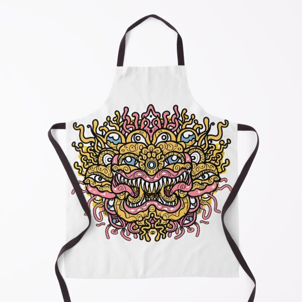 Item preview, scribble monster face with multiple eyes and mouths overlapping each other designed and sold by ArtshirtGroup.