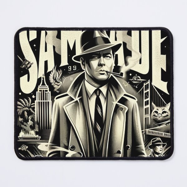 Item preview, Sam Spade fan art #3 designed and sold by ThenRadio.