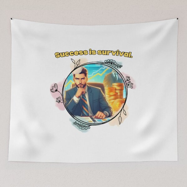 Item preview, Success is survival designed and sold by ArtByDall.
