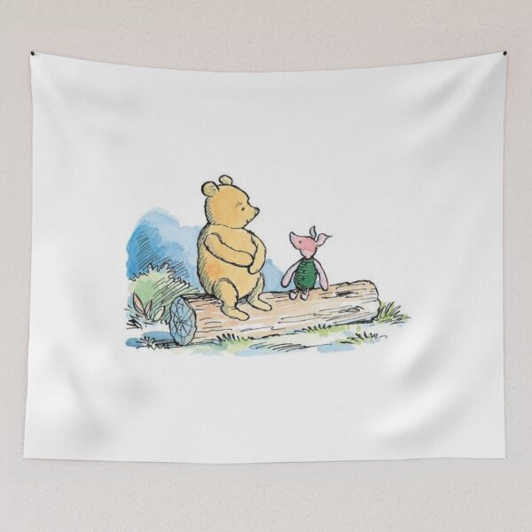 Item preview, Pooh and Piglet designed and sold by PoeTatoes.