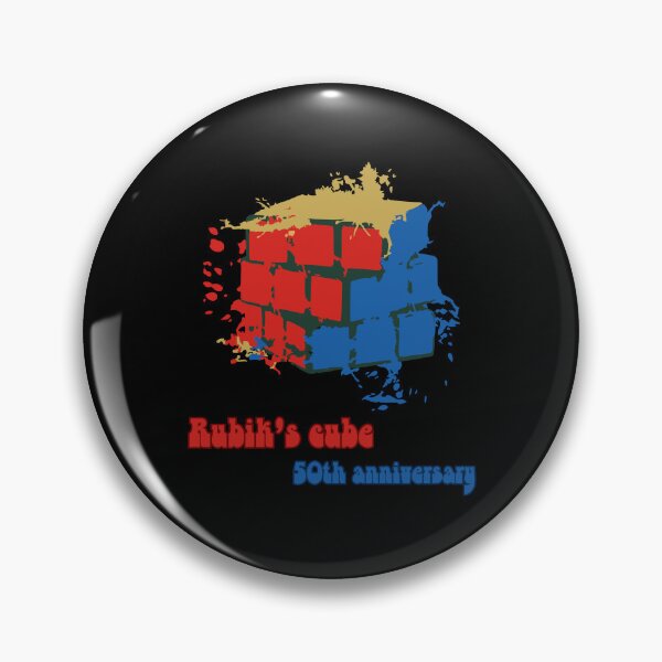 Item preview, Rubik's cube 50th anniversary - retro version designed and sold by UnCoverDesign.