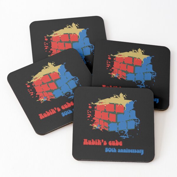 Item preview, Rubik's cube 50th anniversary - retro version designed and sold by UnCoverDesign.