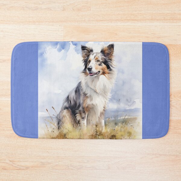 Item preview, Watercolor Australian Shepherd Dog designed and sold by Samuelsboro.