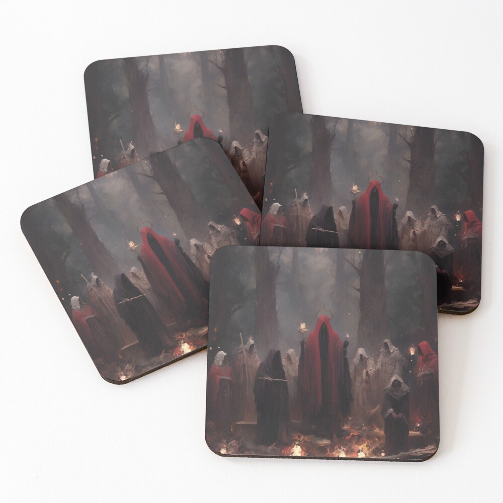Item preview, Coasters (Set of 4) designed and sold by usualmorals.