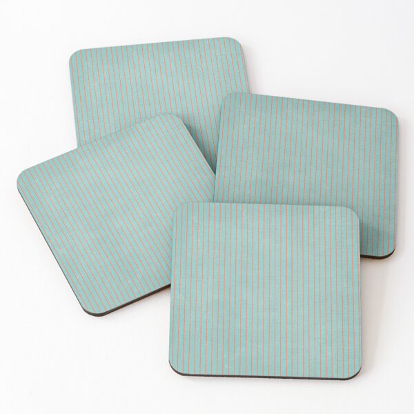 Item preview, Vintage Orange Vertical Stripe Pattern in Green designed and sold by Diana377.