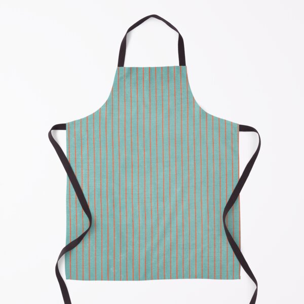 Item preview, Vintage Orange Vertical Stripe Pattern in Green designed and sold by Diana377.