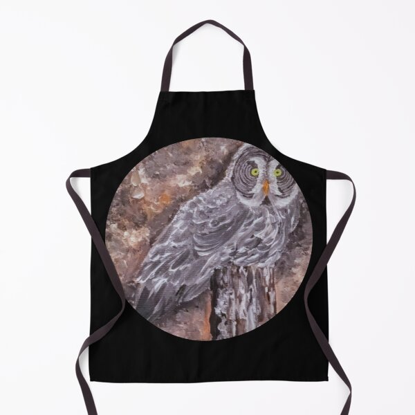 Item preview, Little Great Gray Owl designed and sold by Chillpinktea.