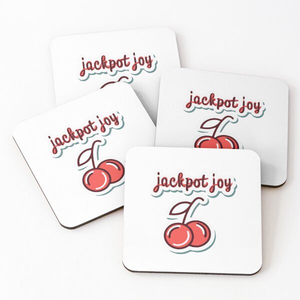 Item preview, Jackpot Joy Cherry Slot Machine Design designed and sold by NiftyWrx.