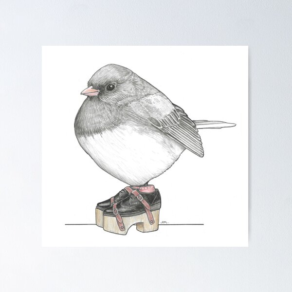 Item preview, Dark-eyed Junco in Lifts designed and sold by JimsBirds.