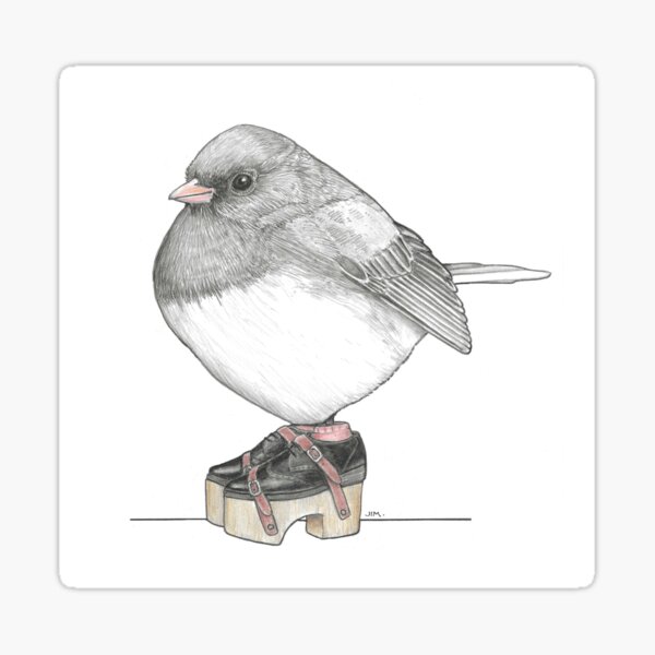 Item preview, Dark-eyed Junco in Lifts designed and sold by JimsBirds.