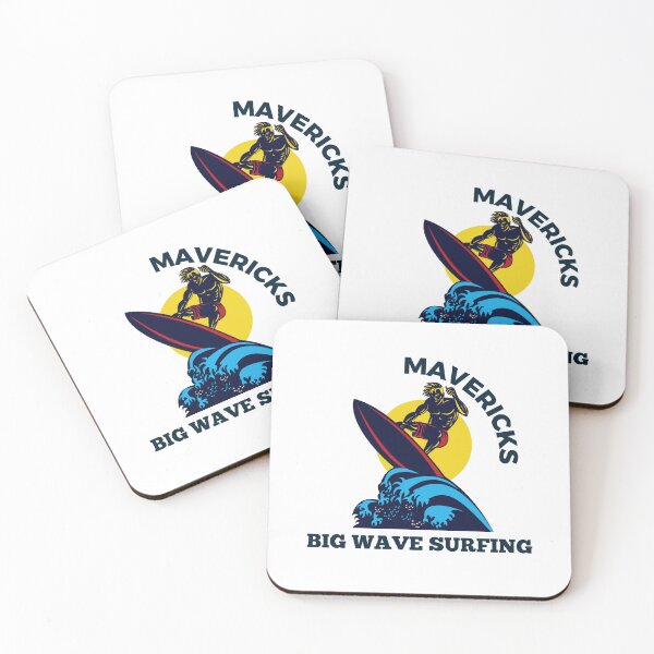 Item preview, Mavericks Big Save Surfing Half Moon Bay California  designed and sold by HalfMoonBayShop.