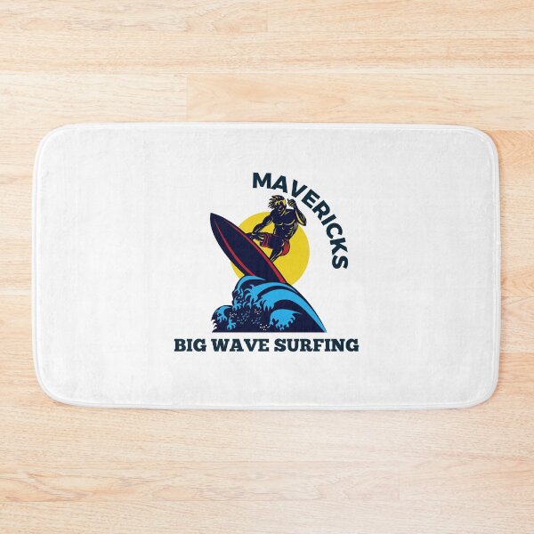 Item preview, Mavericks Big Save Surfing Half Moon Bay California  designed and sold by HalfMoonBayShop.