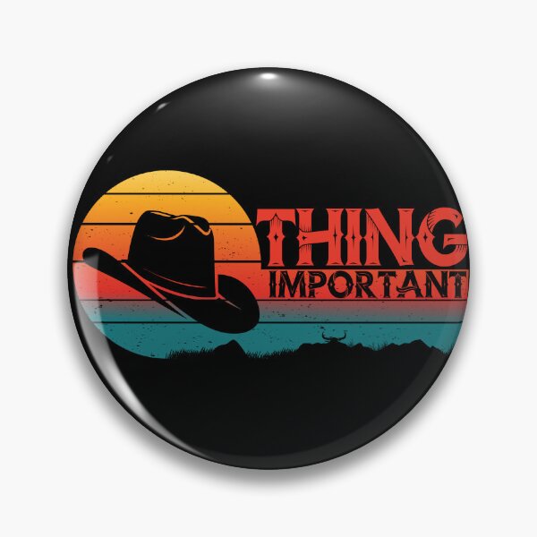 Item preview, Cowboy Hat is Important Thing designed and sold by Promoc.
